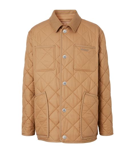 burberry london jackets|Burberry diamond quilted field jacket.